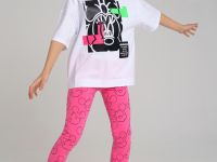 Футболка с принтом Disney для девочки