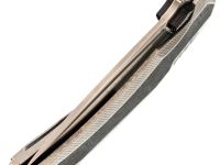 Складной нож TuoTown Tiburon satin, сталь Tmax, рукоять Grey Crystal Ti/Chaotic Black CF