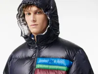 Мужская двусторонняя пуховая куртка Lacoste