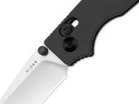 Складной нож Kizer Original 2, сталь 14C28N, рукоять алюминий, черный