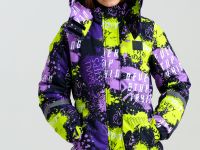 Комбинезон текстильный с полиуретановым покрытием для девочек