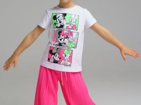 Брюки трикотажные для девочки (кюлоты)