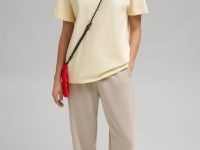 Свободная футболка comfort fit из хлопкового джерси