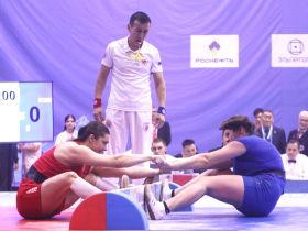 Спортсменка из Калуги победила на чемпионате России по мас-рестлингу