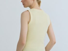 Майка из вискозы, Желтый