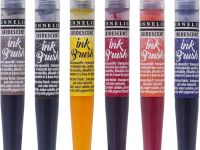 Кисть с чернилами Sennelier, серая пейна