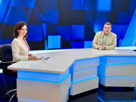 Владимир Соловьёв и Алексей Вишневецкий поздравили луганских коллег с Днём журналиста