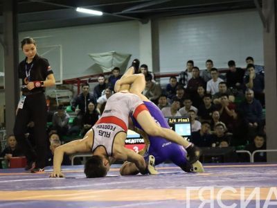 Фото и видео: яркие моменты чемпионата Якутии по вольной борьбе