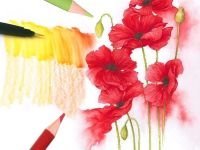 Набор карандашей акварельных Brutfuner 180 цв., деревянные, заточенные, в пластиковом чемодане на кн