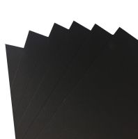 Бумага цветная Folia 50х70 см 300 г, черный