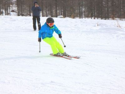 В Айхале впервые провели официальные соревнования по сноуборду