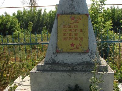 Братская могила погибших в борьбе с Колчаком в гражданскую войну