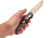 Складной нож Steelclaw "Крыса" Змея, сталь VG10, рукоять алюминий