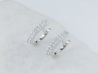 Серьги из белого золота э4712сг04210303