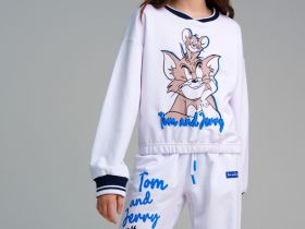 Толстовка трикотажная для девочек