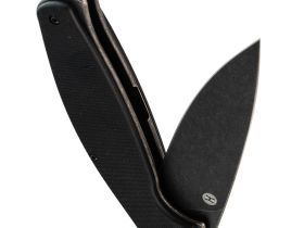 Складной нож Honor Ajax, сталь VG-10 с покрытием Black Stonewash, рукоять G10, черный