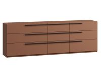 Комод Кимбол 210x70 Терракотовый