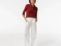 Женское поло Lacoste Slim Fit из эластичного хлопка