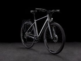 Дорожный велосипед Cube Hyde One FE, год 2025, цвет Серый-Черный, ростовка 20.5