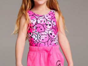 Шорты трикотажные для девочек, 2 шт в комплекте