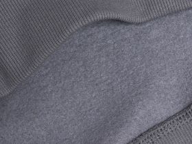 Худи с вышивкой для девочек, Серый