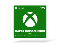 Карта оплаты Xbox 25 USD [Цифровая версия] (US)