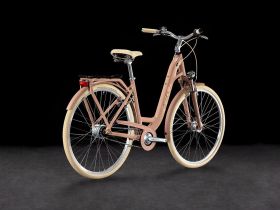 Женский велосипед Cube Ella Easy Entry, год 2025, цвет Розовый, ростовка 19.5