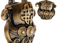 Бусина для темляка Драккар, латунь