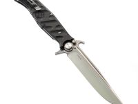 Складной нож Финка С НОКС, сталь D2, рукоять черная G10