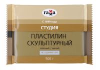 Пластилин скульптурный Гамма 500 г телесный мягкий