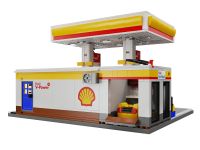 C66026W Конструктор Большая автозаправка Shell