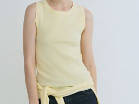 Майка из вискозы, Желтый