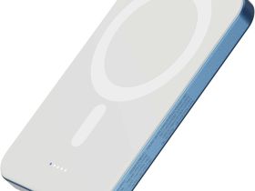 Внешний аккумулятор Pitaka Power Bank Qi2, 5000mAh синий