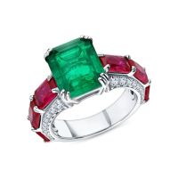 Серебряное кольцо с фианитами