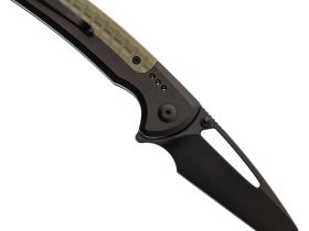 Складной нож CIVIVI Sentinel Strike, сталь K110, рукоять алюминий/FRN, черный/зеленый