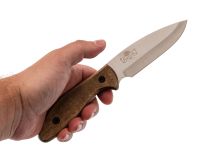 Цельнометаллический нож Fortuna AUS-8 SW, орех, Kizlyar Supreme