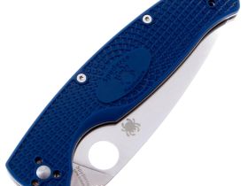 Складной нож Spyderco Resilience LTW сталь S35VN, рукоять FRN, синий