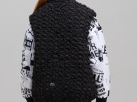 Жилет текстильный с полиуретановым покрытием для девочек