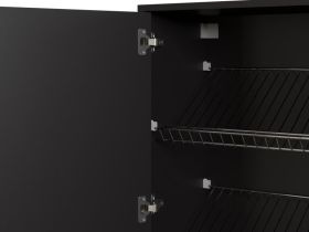 Обувница подвесная Сайрис 50x99 Черный
