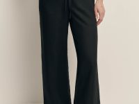 Брюки изо льна на резинке