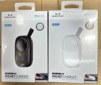 Внешний аккумулятор Keephone PB-23 Pocket Charger 3 в 1 для Apple Watch 1200 mAh (Черный)