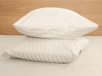 Комплект наволочек Ecru страйп-сатин 200-1