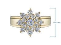 Классическое кольцо из желтого золота э0312кц09160400_white