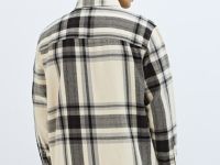 Рубашка в клетку, Бежевый