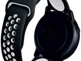 Ремешок Red Line для умных часов 22 мм Чёрно-белый