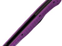Складной нож Daggerr Toothpick BW, сталь 8Cr14MoV , рукоять фиолетовый FRN
