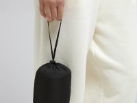 Стеганый пуховик с натуральным пухом