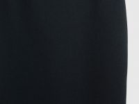 Юбка миди прямого кроя, Черный