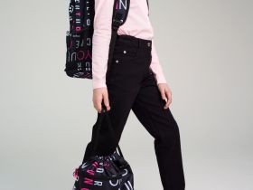 Сумка-мешок текстильная для девочек