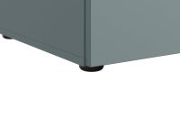 Распашной шкаф Луми 4-181x242 Серо-зеленый
